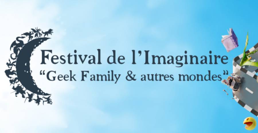 Affiche Festival de l'Imaginaire du Pays d'Aix 2023 - Geek Family et Autres Mondes