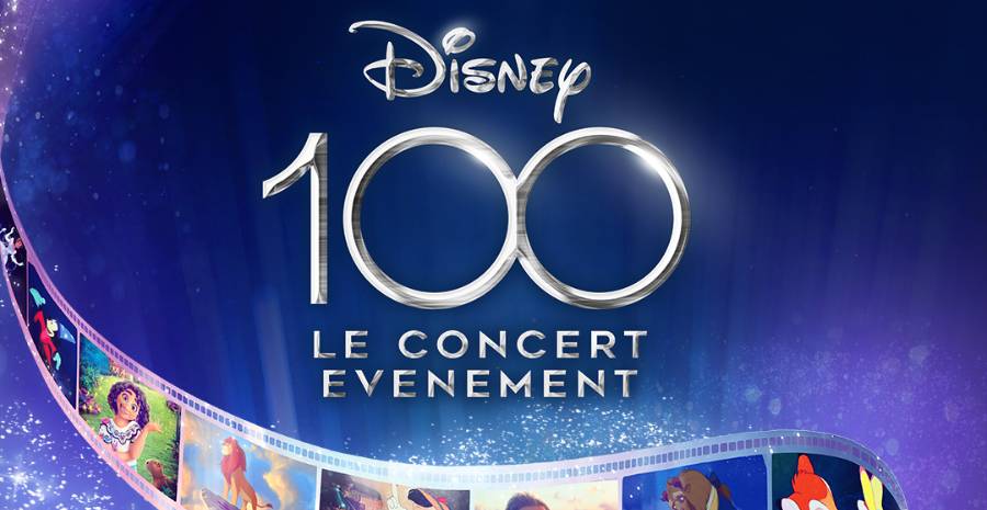 Affiche Concert Disney 100 ans Paris