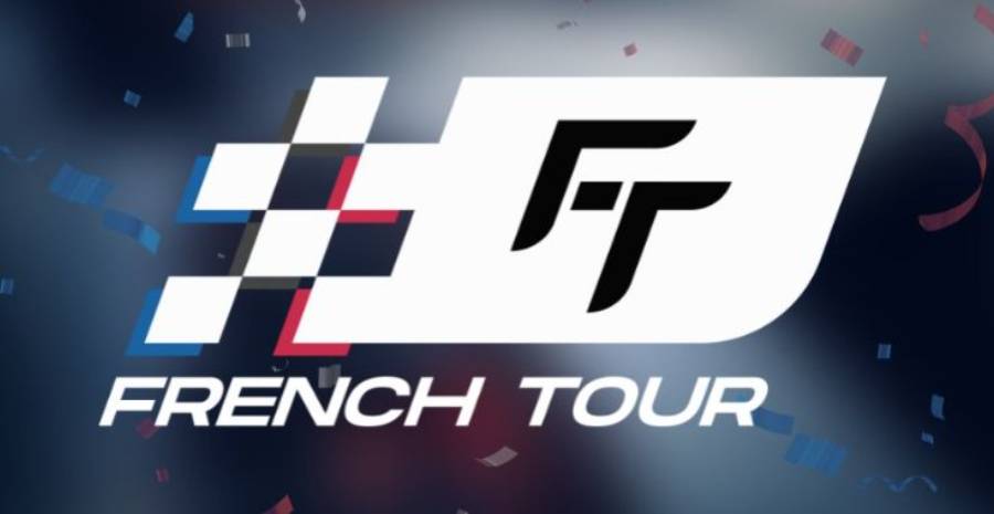 Affiche French Tour 2023 - simulation automobile