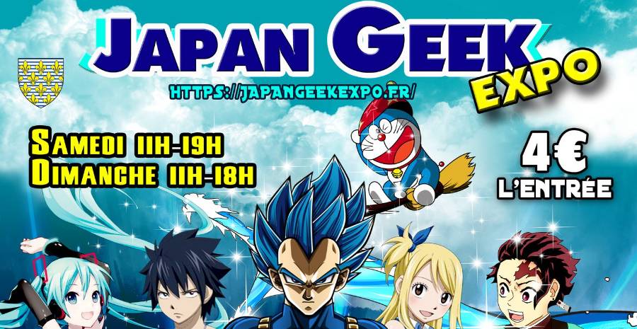 Affiche Japan Geek Expo Helesmes