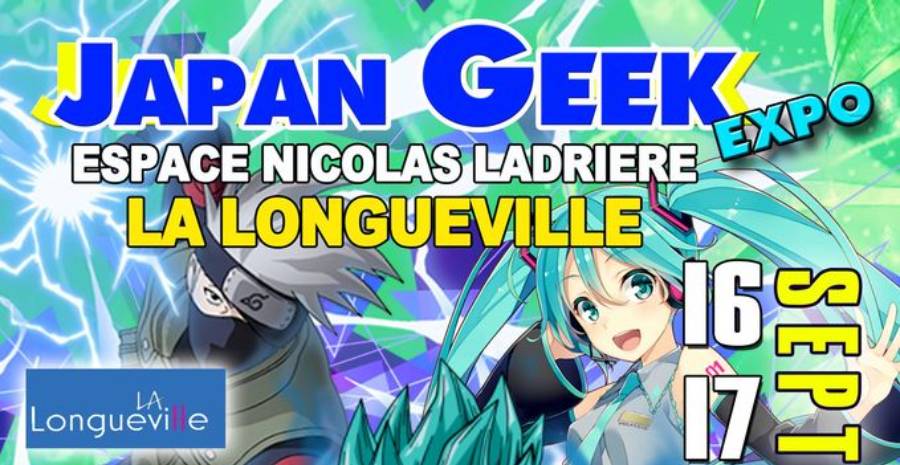 Affiche Japan Geek Expo La Longueville 2023