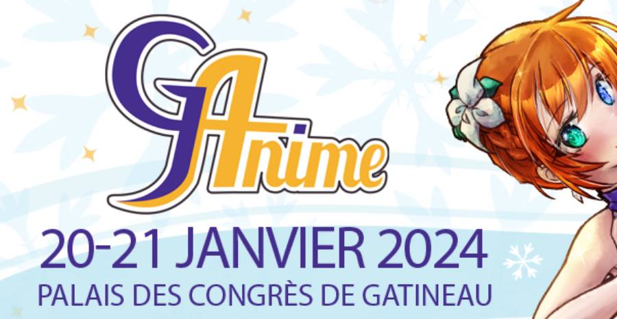 Affiche G-Anime Convention 2024