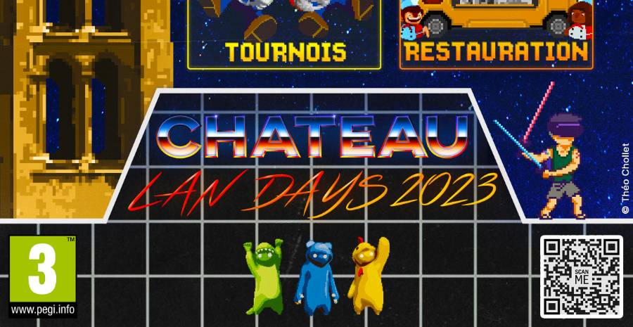 Affiche Château LAN Days 2023
