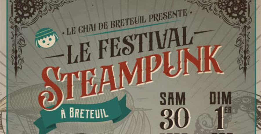 Affiche Le Festival Steampunk de Breteuil