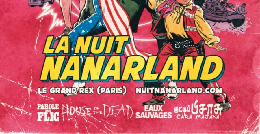 Affiche La Nuit Nanarland 2023