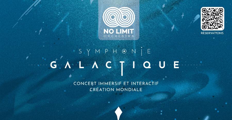 Affiche No Limit Orchestra - Symphonie Galactique