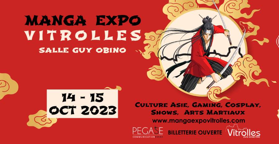Affiche Manga Expo Vitrolles 2023