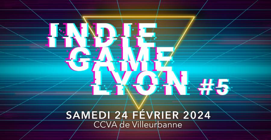 Affiche Indie Game Lyon 2024