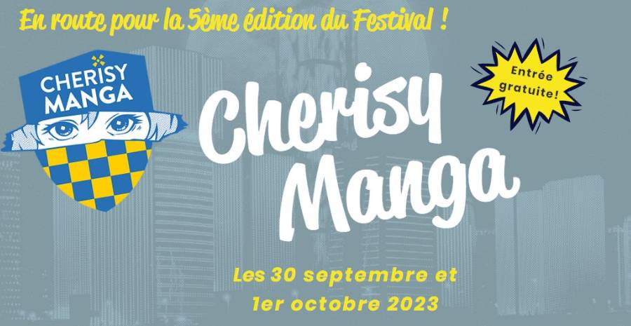 Affiche Festival Chérisy Manga 2023