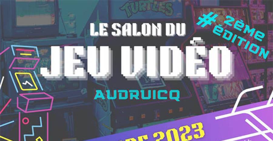 Affiche Salon du Jeu Vidéo d'Audruicq