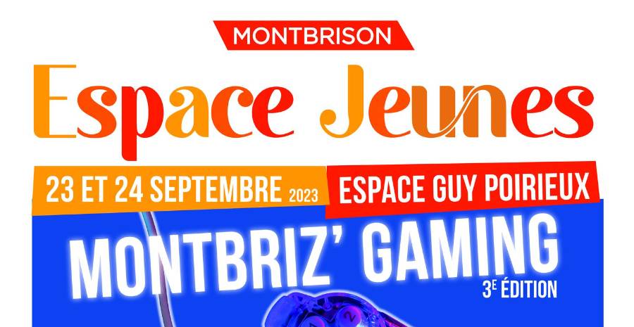Affiche Montbriz'Gaming 2023