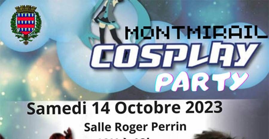 Affiche Cosplay Party Montmirail 2023