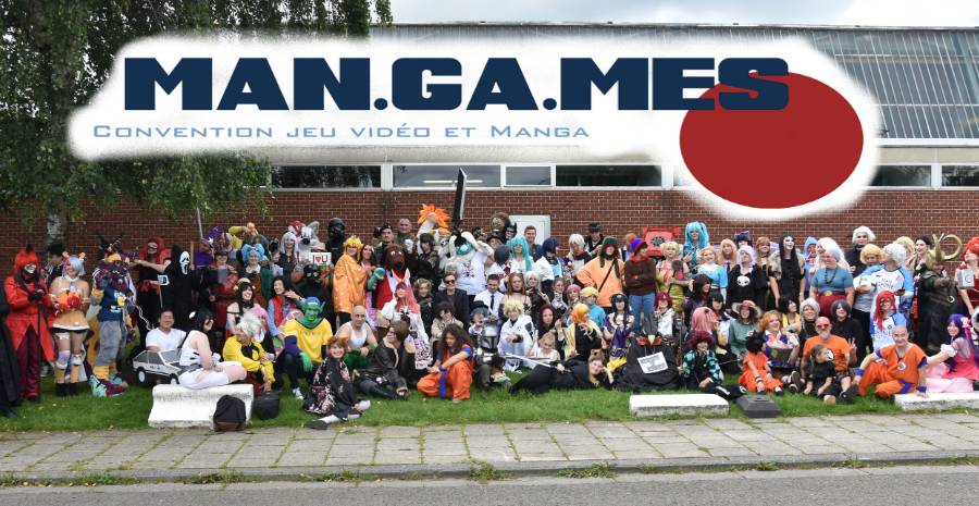 Affiche Man.Ga.Mes 2024 - neuvième édition de la convention jeu vidéo et manga Affiche Man.Ga.Mes 2024 - neuvième édition de la convention jeu vidéo et manga