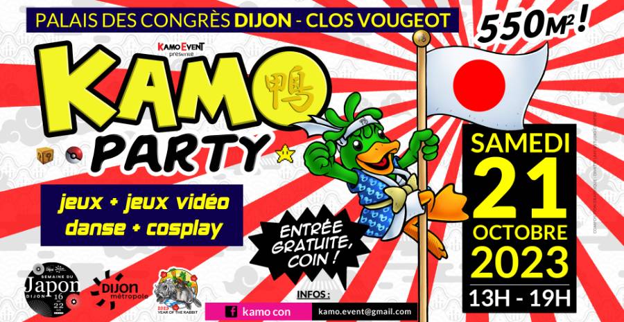 Affiche Kamo Party 2023