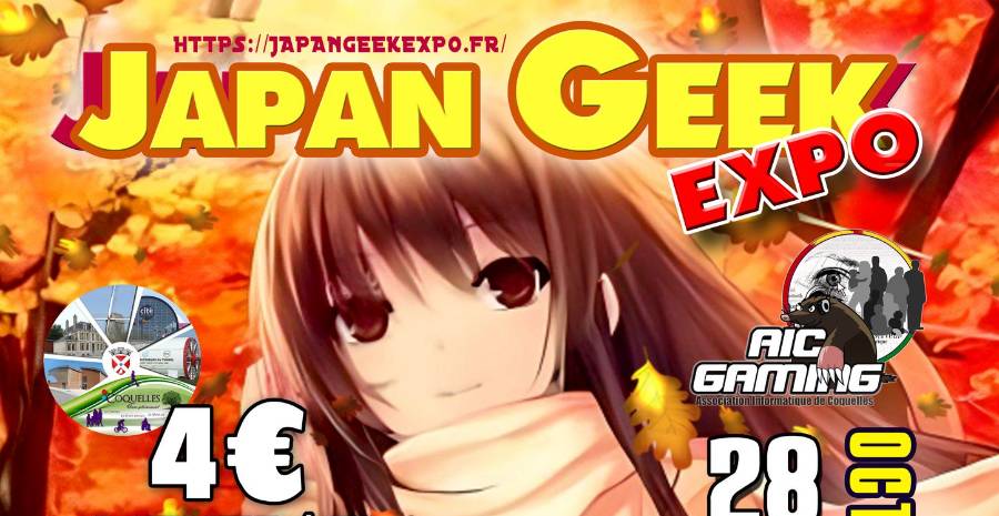Affiche Japan Geek Expo Coquelles Affiche Japan Geek Expo Coquelles