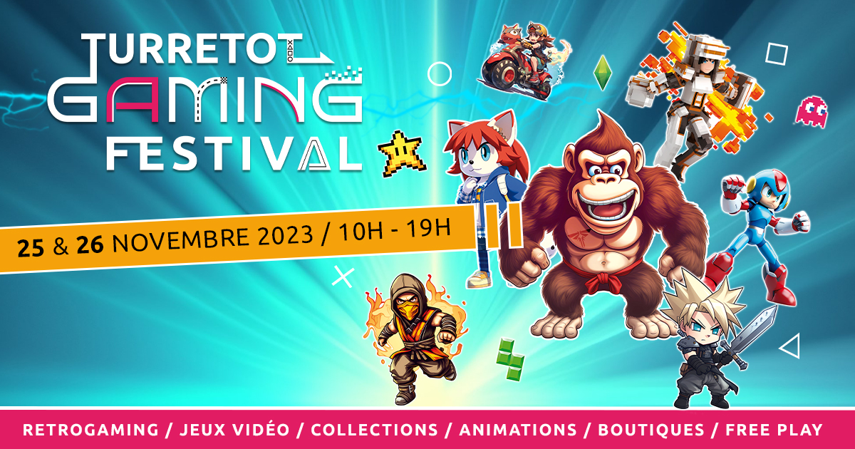 Affiche Turretot Gaming Festival