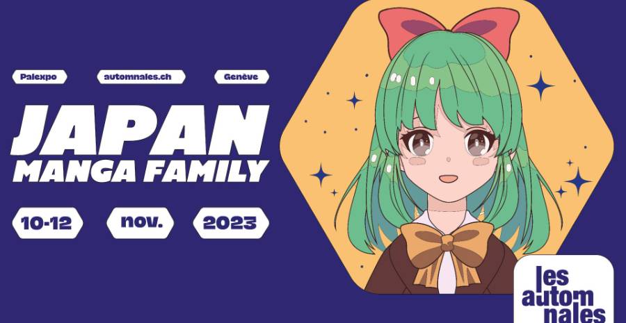 Affiche Japan Manga Family
