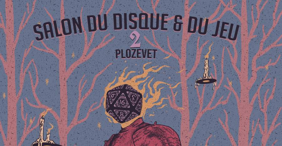 Affiche Salon du disque et du jeu de Plozévet - édition 2