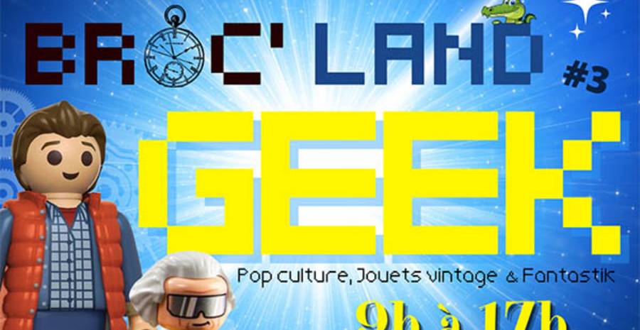 Affiche Broc'Land Geek Saint-Rambert-d'Albon 2023