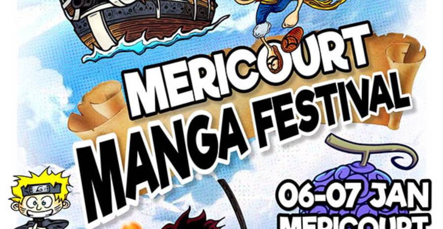 Affiche Méricourt Manga Festival