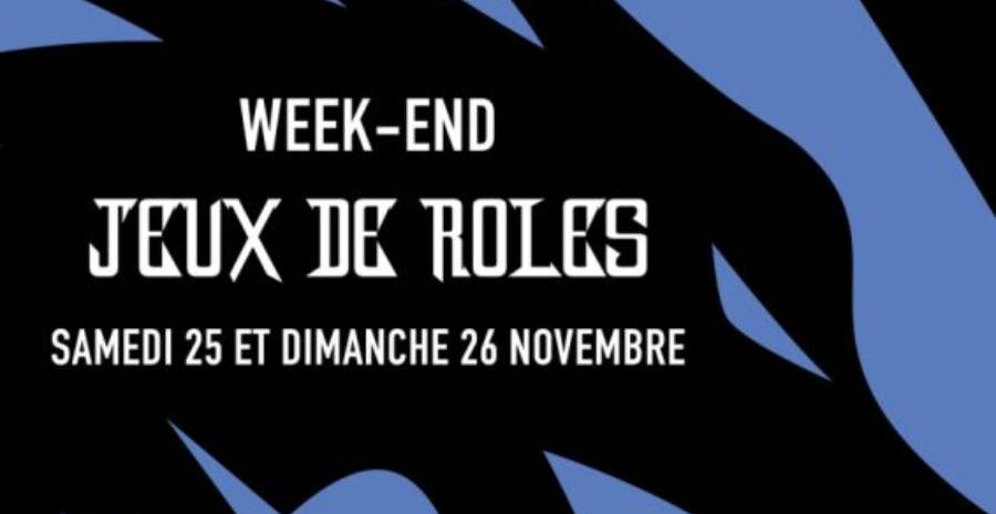 Affiche Week-end Jeux de Rôles Affiche Week-end Jeux de Rôles
