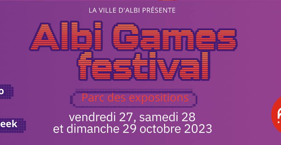 Affiche Albi Games Festival 2023