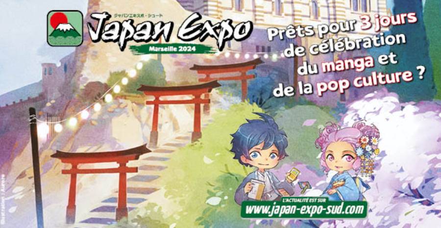 Affiche Japan Expo Sud 2024