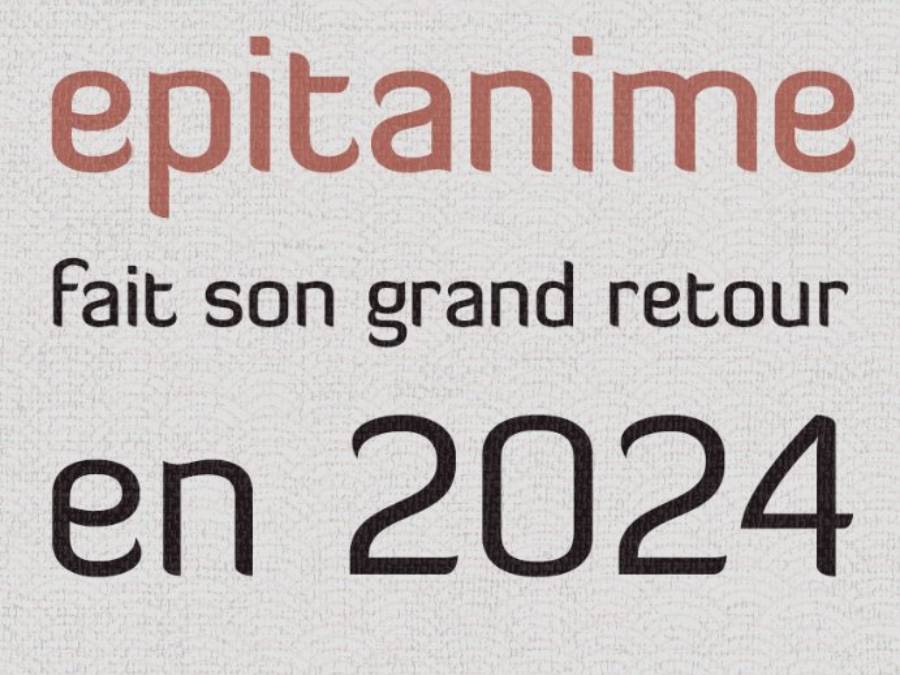 Affiche Convention Epitanime 2024