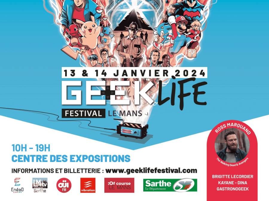 Affiche Geek Life Festival 2024