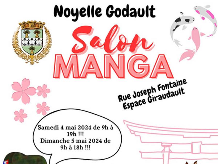 Affiche Salon Manga de Noyelles Godault 2024