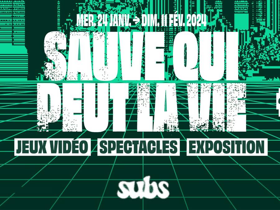 Affiche Exposition Interactive - Sauve qui peut la vie