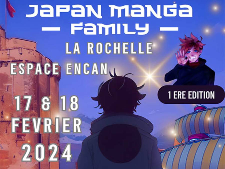 Affiche Festival Japan Manga Family