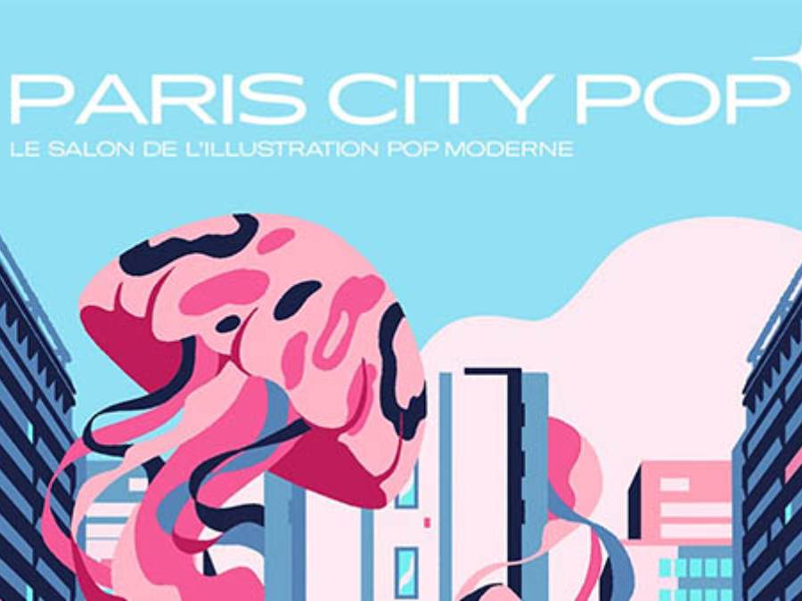 Affiche Paris City Pop 2024