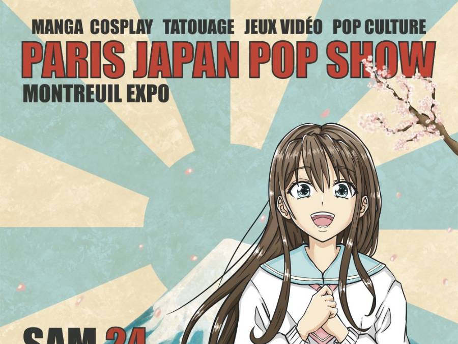Affiche Paris Japan Pop Show 2024