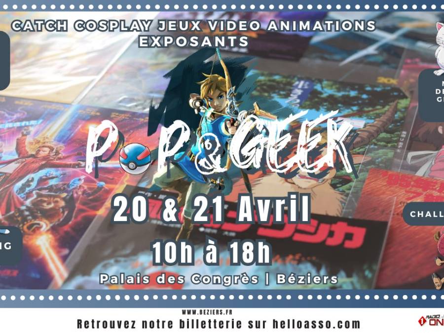 Affiche Pop and Geek Affiche Pop and Geek