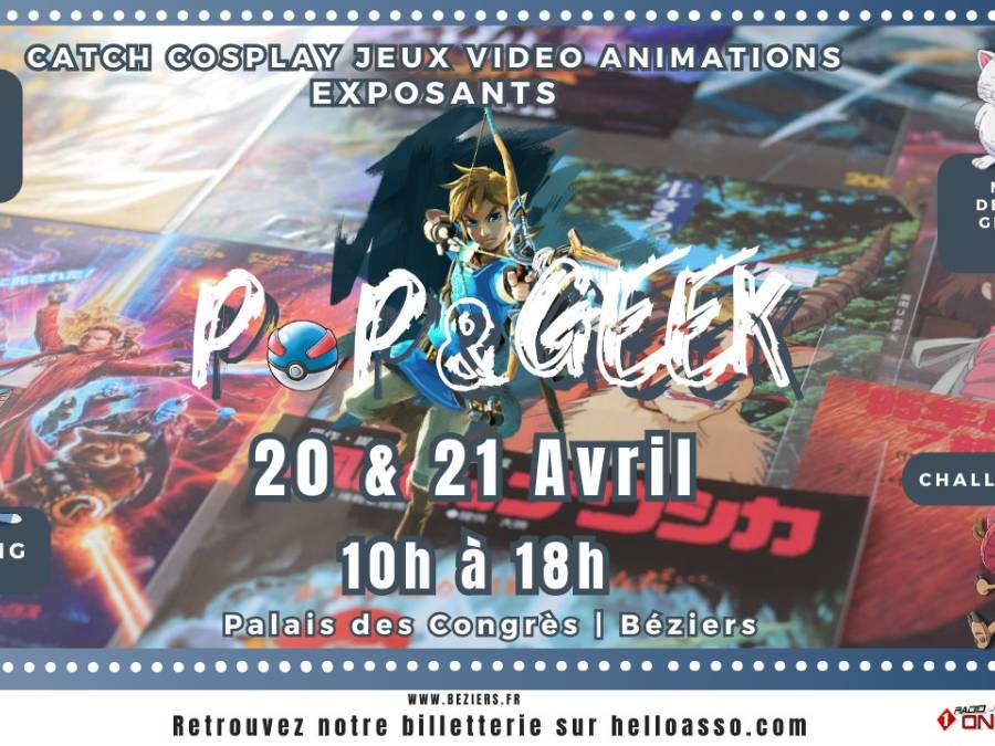 Affiche Pop and Geek