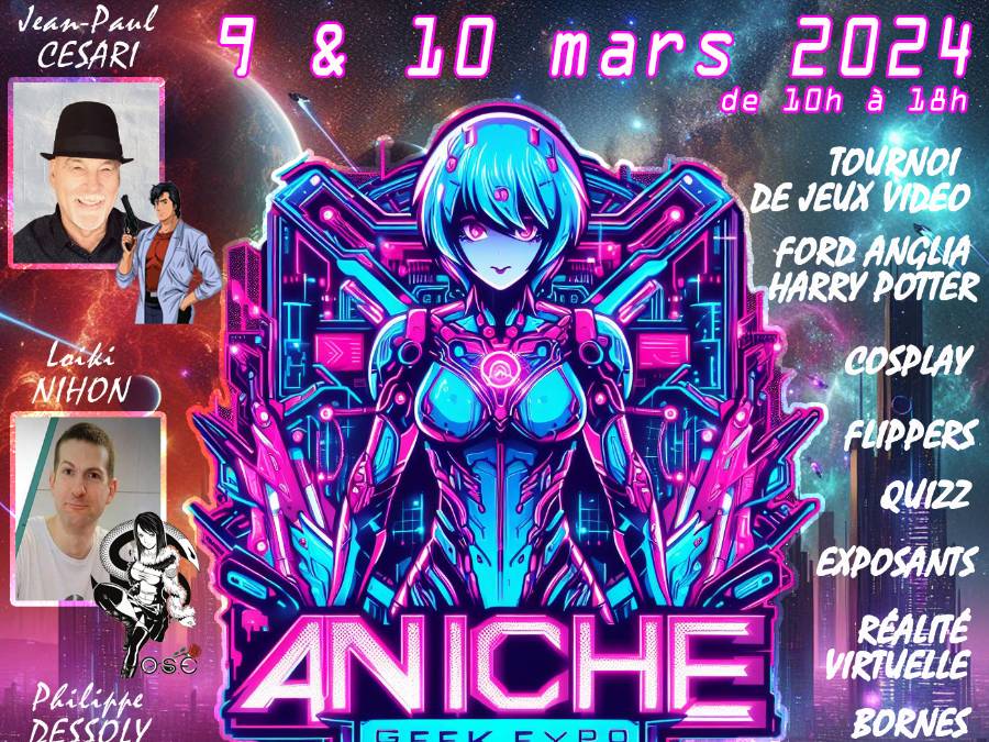 Affiche Aniche Geek Expo