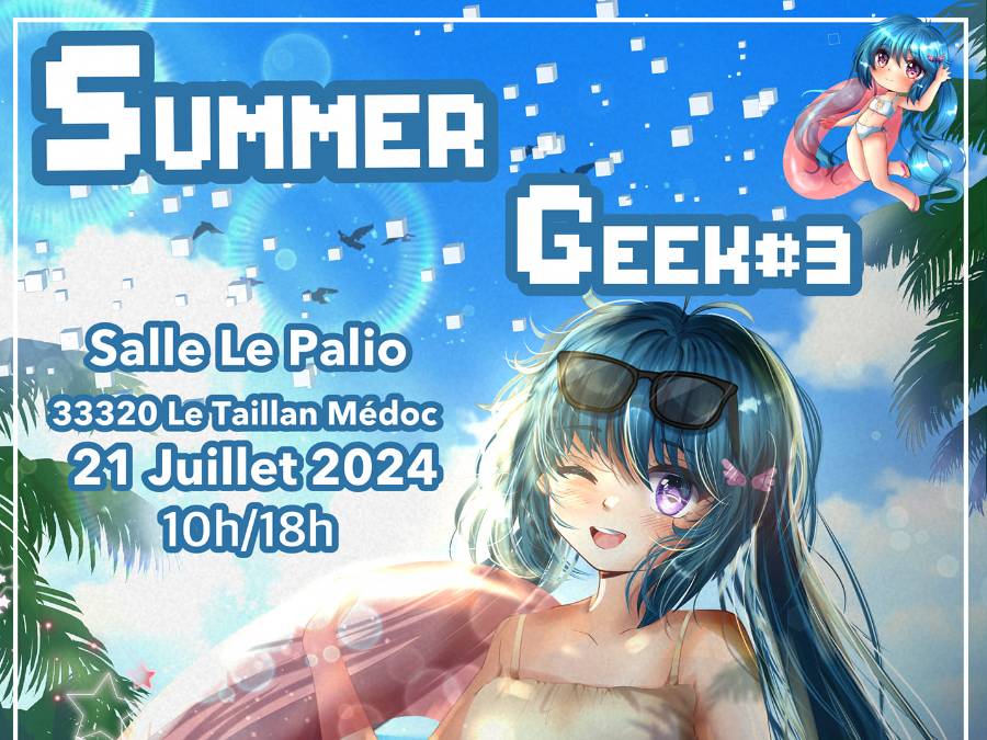 Affiche Summer Geek 2024
