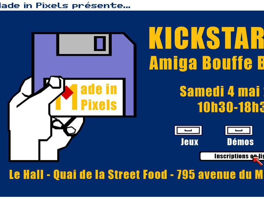 Affiche Kickstart 2.0 - Amiga Bouffe à Béthune