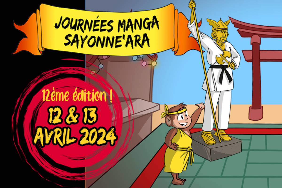 Affiche Journées Manga SaYONNE'ara 2024