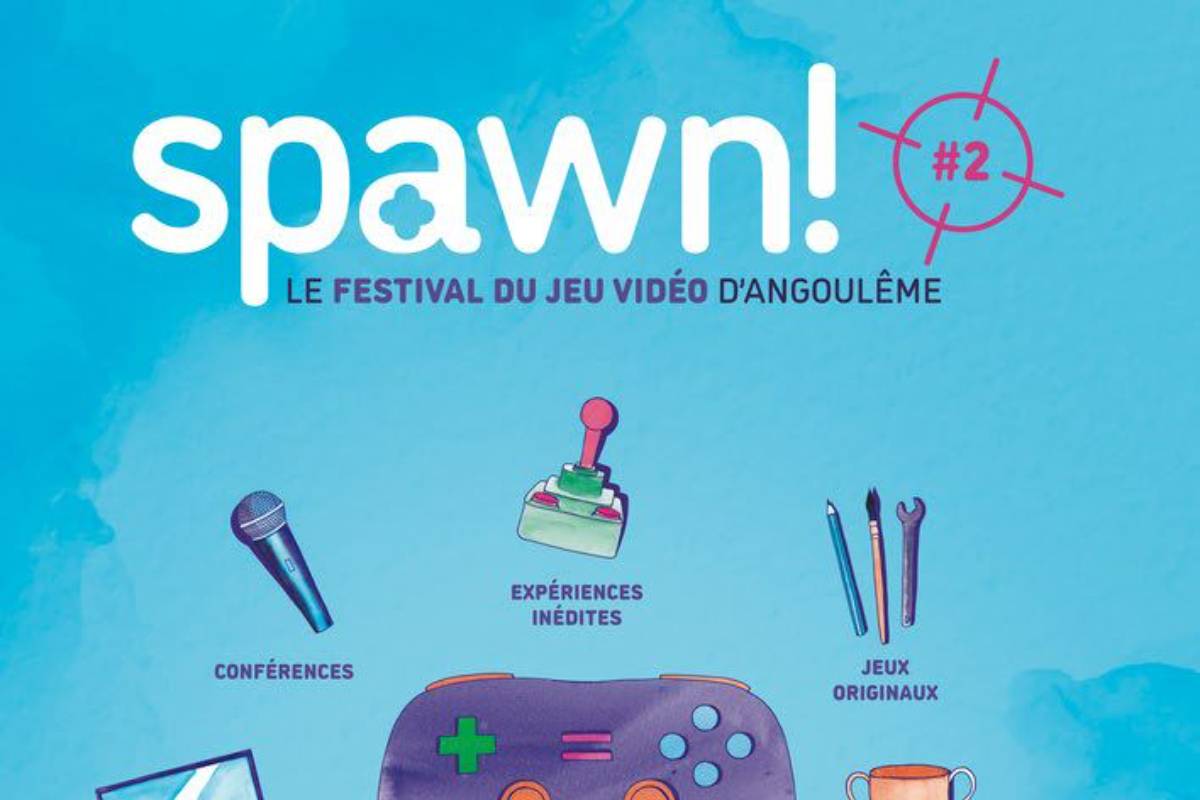 Affiche Spawn 2024 - festival du jeu vidéo expérimental