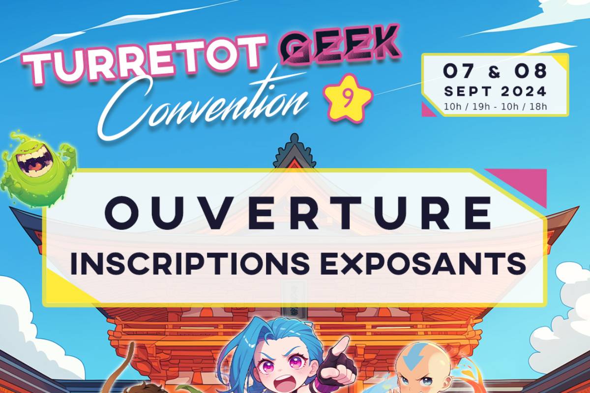 Affiche Turretot Geek Convention 2024