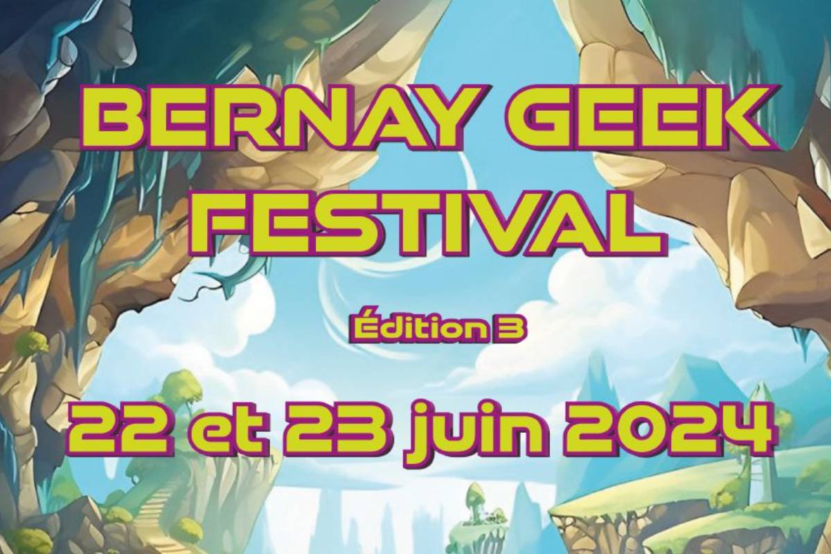 Affiche Bernay Geek Festival 2024 Affiche Bernay Geek Festival 2024