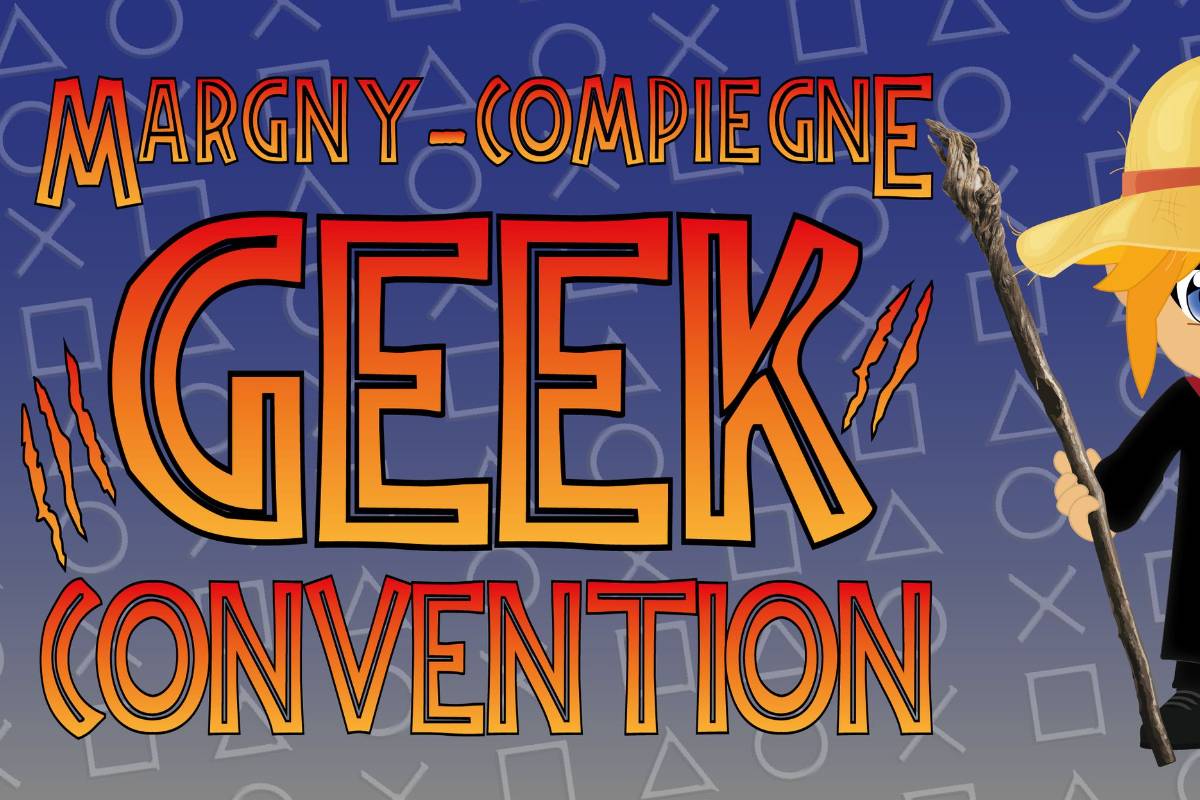 Affiche Compiègne Geek Convention 2024