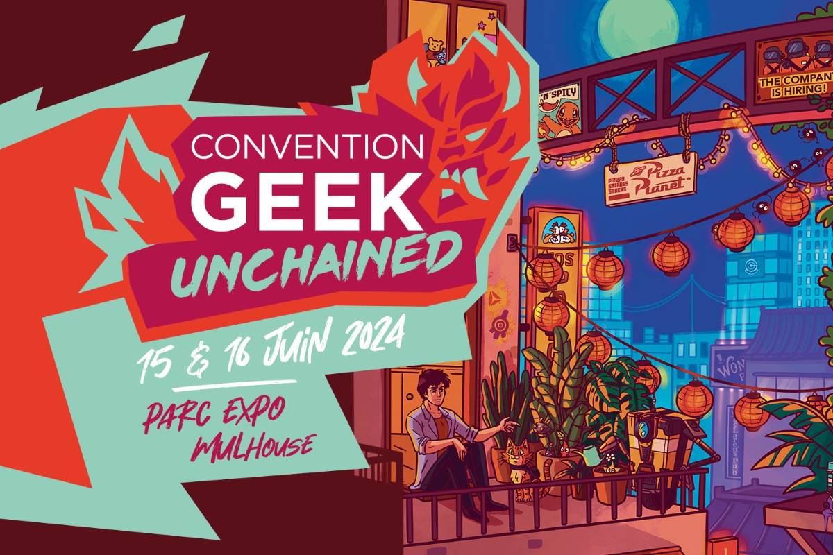 Affiche Convention Geek Unchained 2024