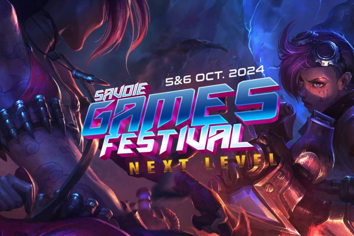 Affiche Savoie Retro Games Festival 2024 - salon du jeu vidéo rétro