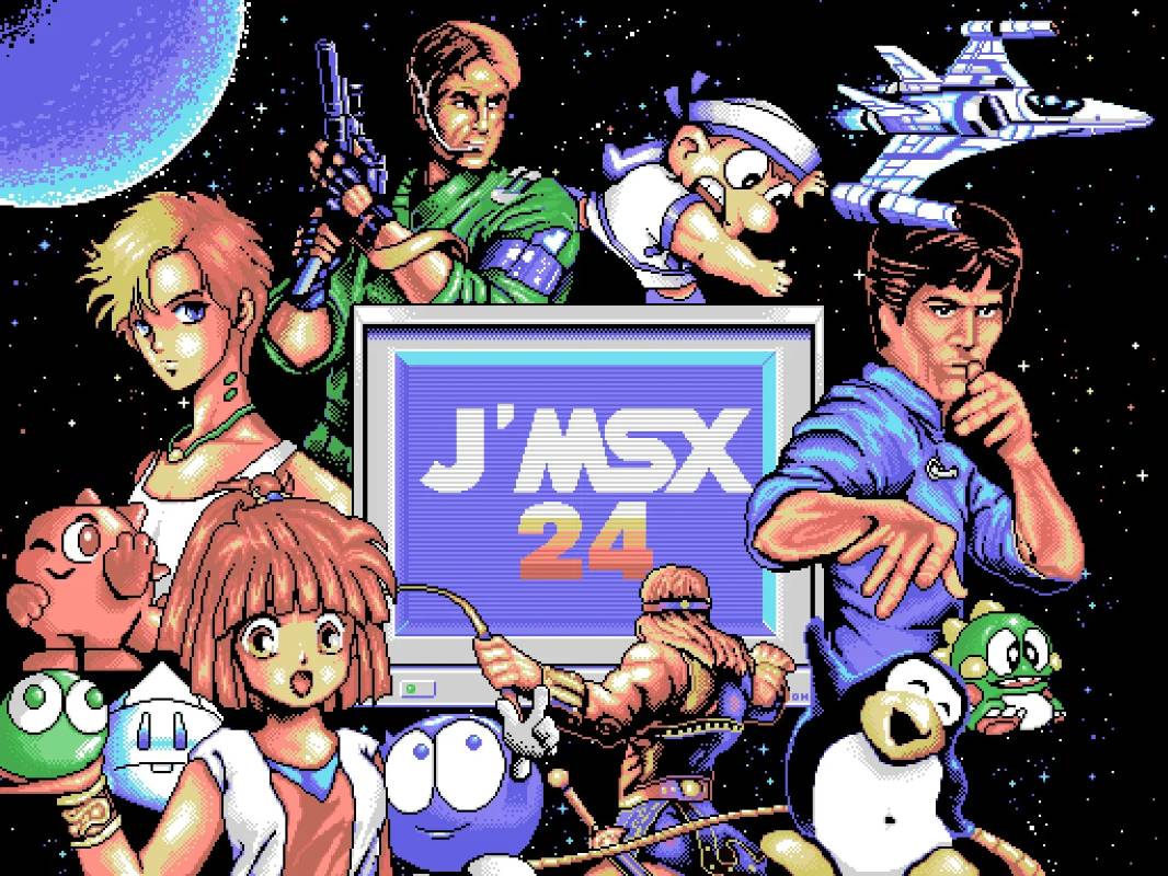 Affiche J'MSX24