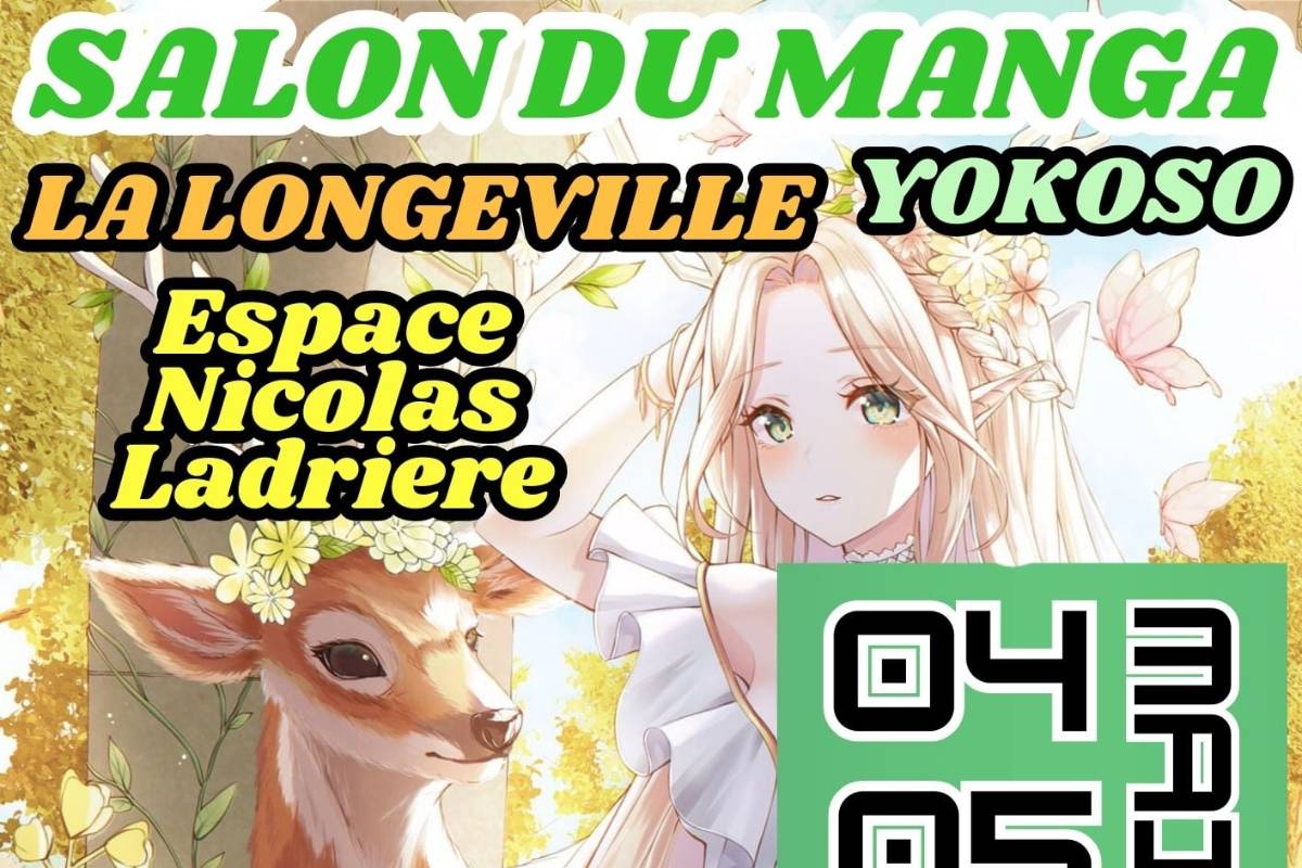 Affiche Salon du Manga La Longueville 2024