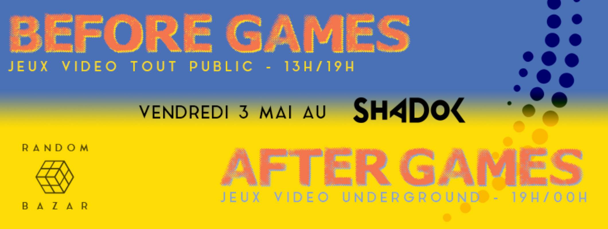 Affiche Before and After Games