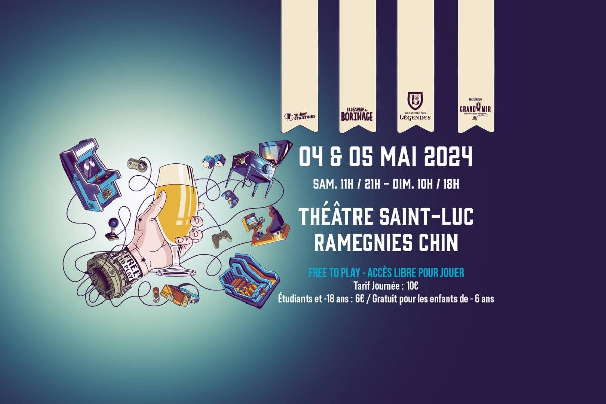 Affiche Craft Beer And Gaming